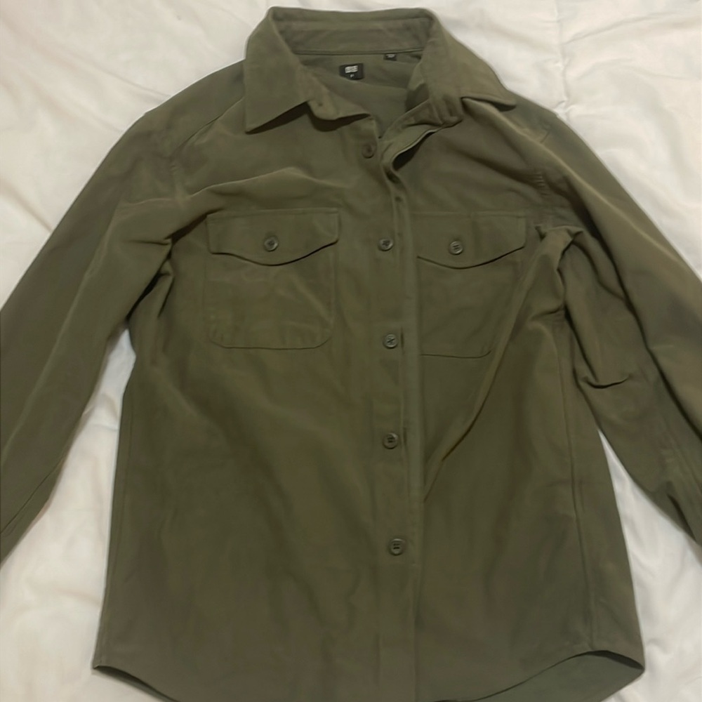 Uniqlo Jersey Overshirt Small